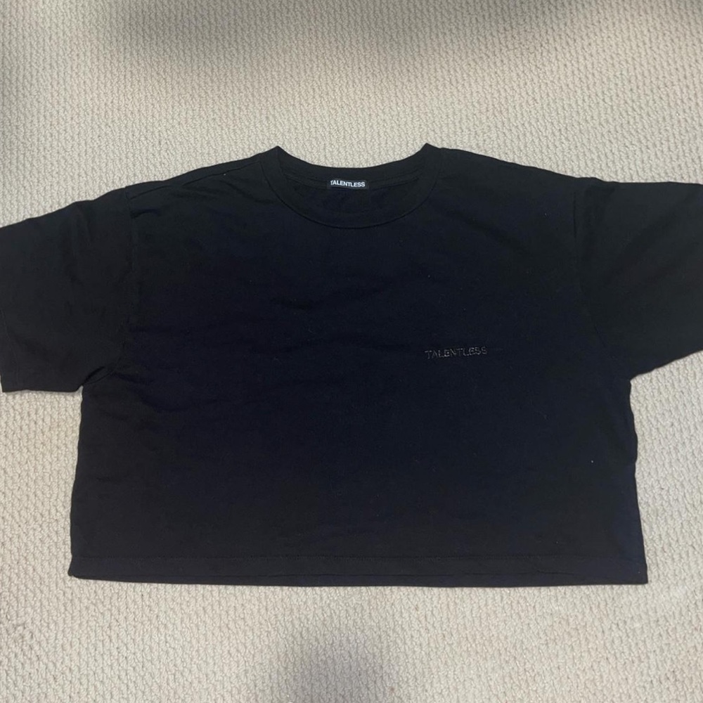 Black Talentless tee